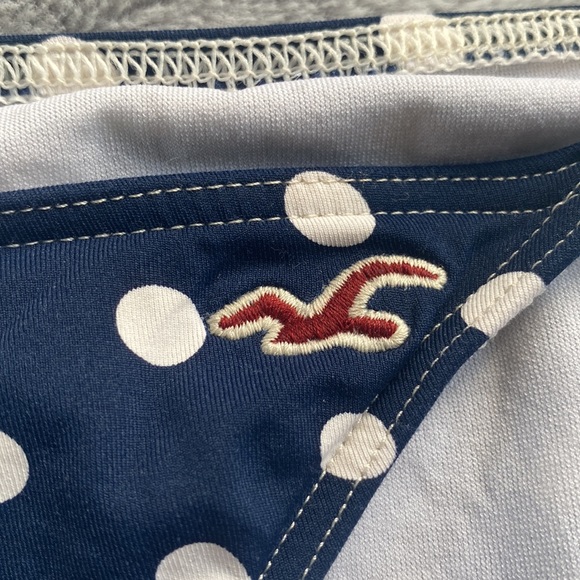 Hollister Polka Dot String Bikini Bottoms - Picture 3 of 6